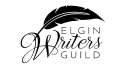 Elgin Writers' Guild logo with feather pen